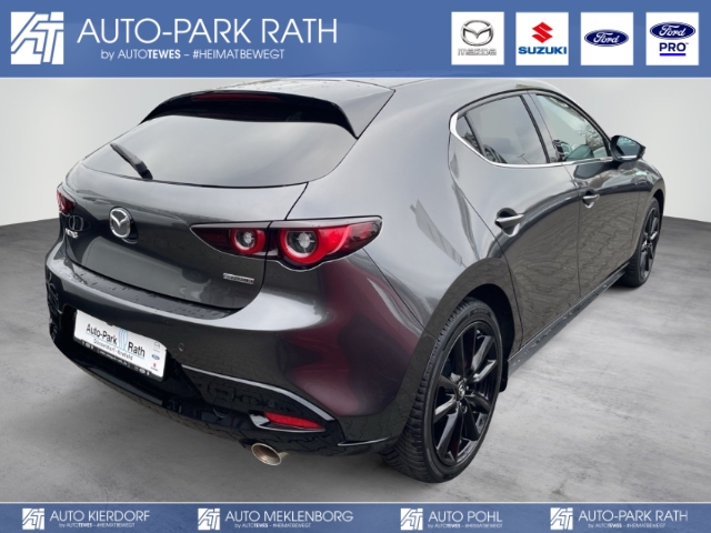 Foto 1 - Mazda 3 2.0L X 186PS FWD AUTOMATIK*Excl*Bose*60 Kam*Allwetterreifen*, machine gray (grau)