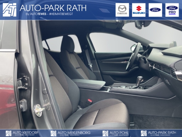 Foto 1 - Mazda 3 2.0L X 186PS FWD AUTOMATIK*Excl*Bose*60 Kam*Allwetterreifen*, machine gray (grau)