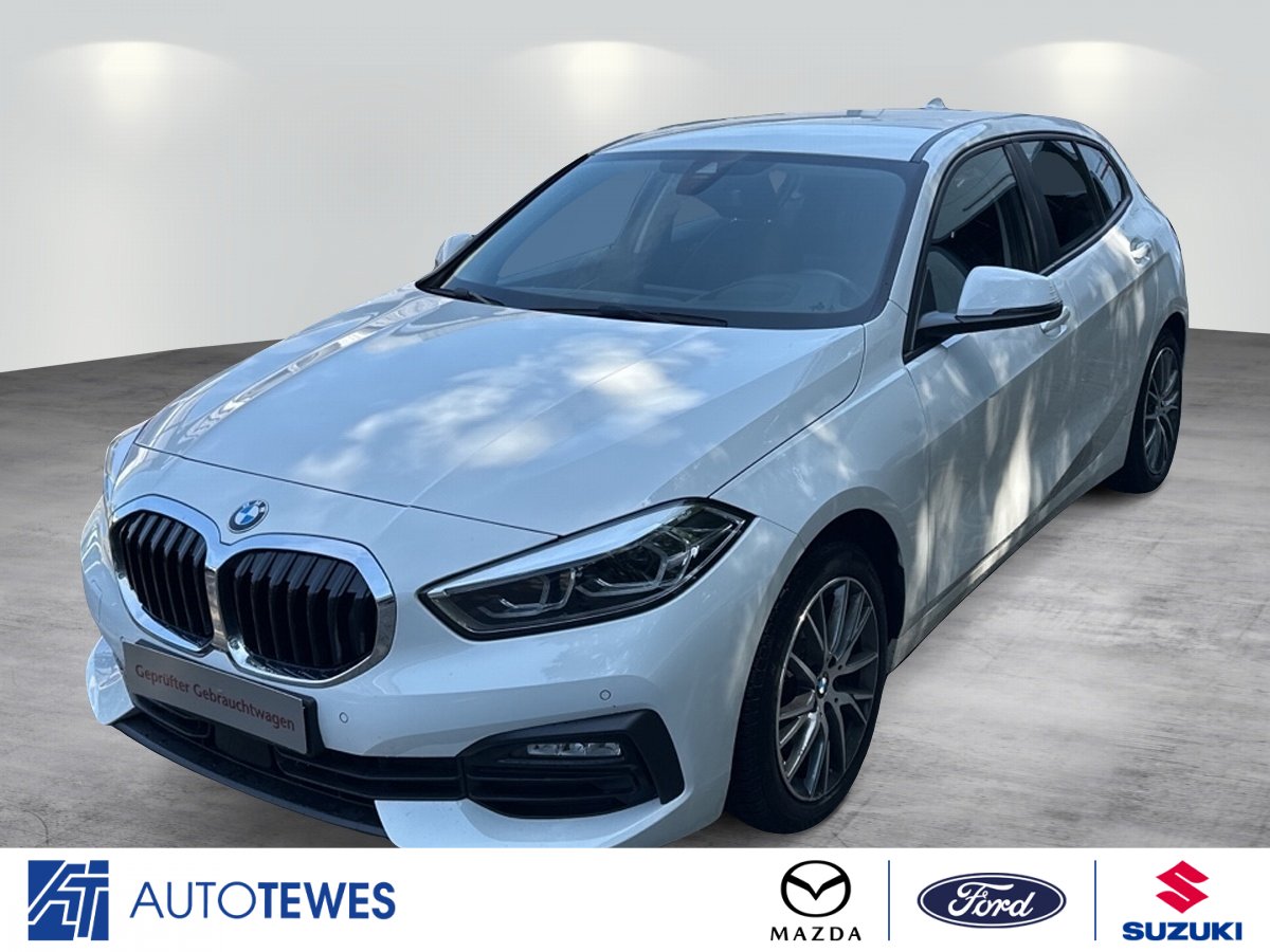 Foto 1 - BMW 116 d Aut. Klima Navi PDC SHZG, weiss