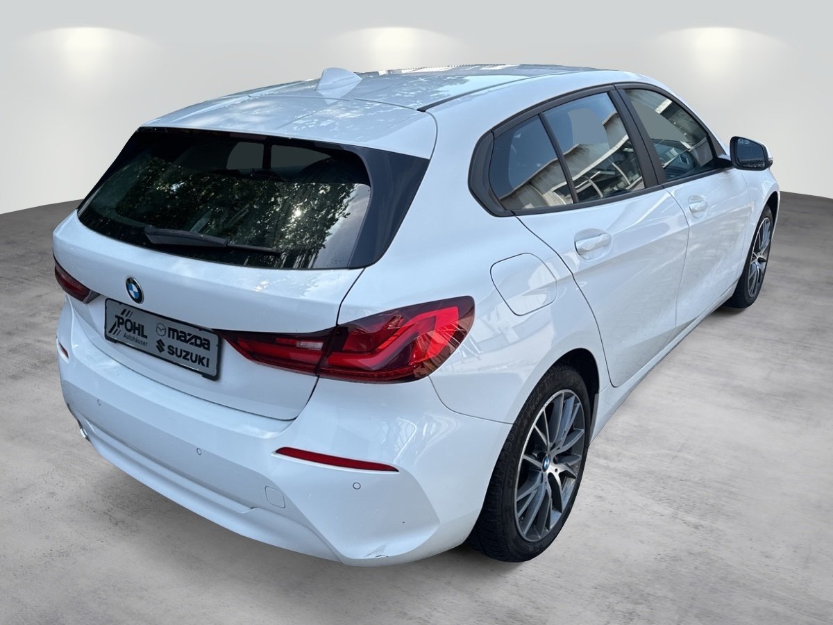 Foto 1 - BMW 116 d Aut. Klima Navi PDC SHZG, weiss