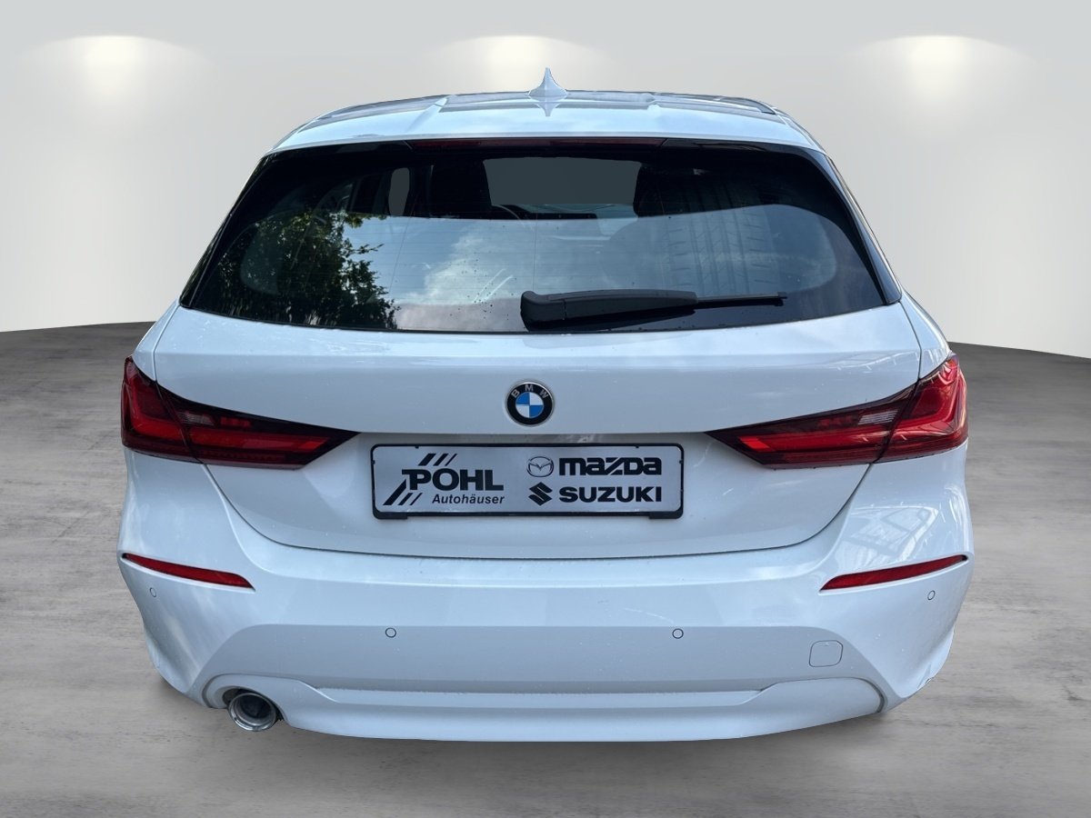 Foto 1 - BMW 116 d Aut. Klima Navi PDC SHZG, weiss