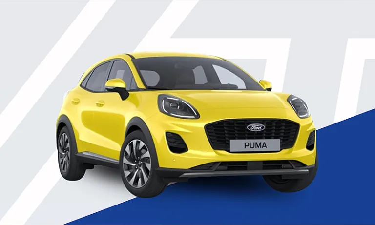 Foto von Ford Puma seitlich vorne