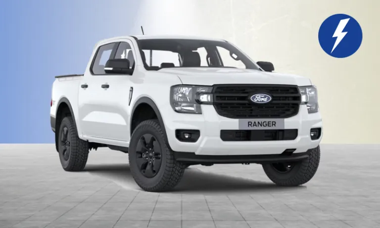 Ford Ranger XLT Doppelkabine PHEV Ansicht von vorne rechts
