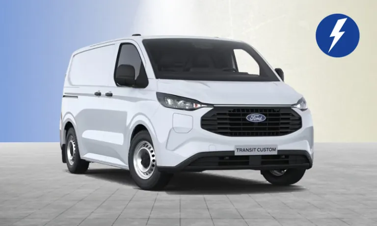 Ford Transit Custom PHEV Ansicht von vorne rechts