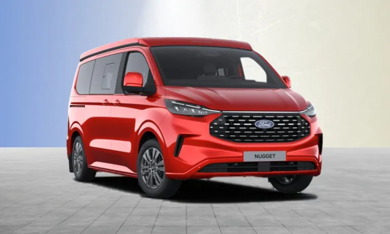 Ford Nugget Ansicht von vorne rechts
