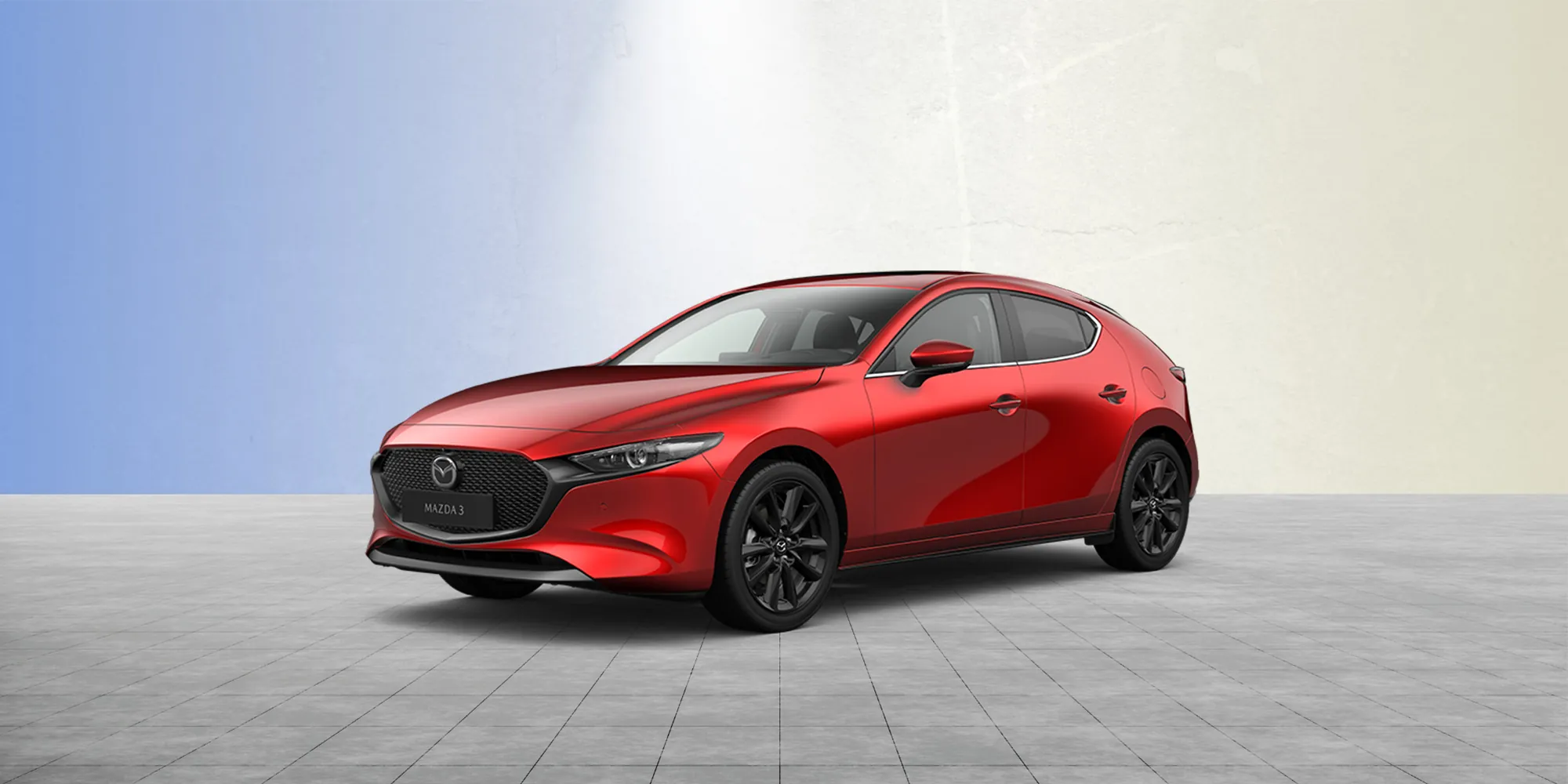 Mazda3 Ansicht von vorne links