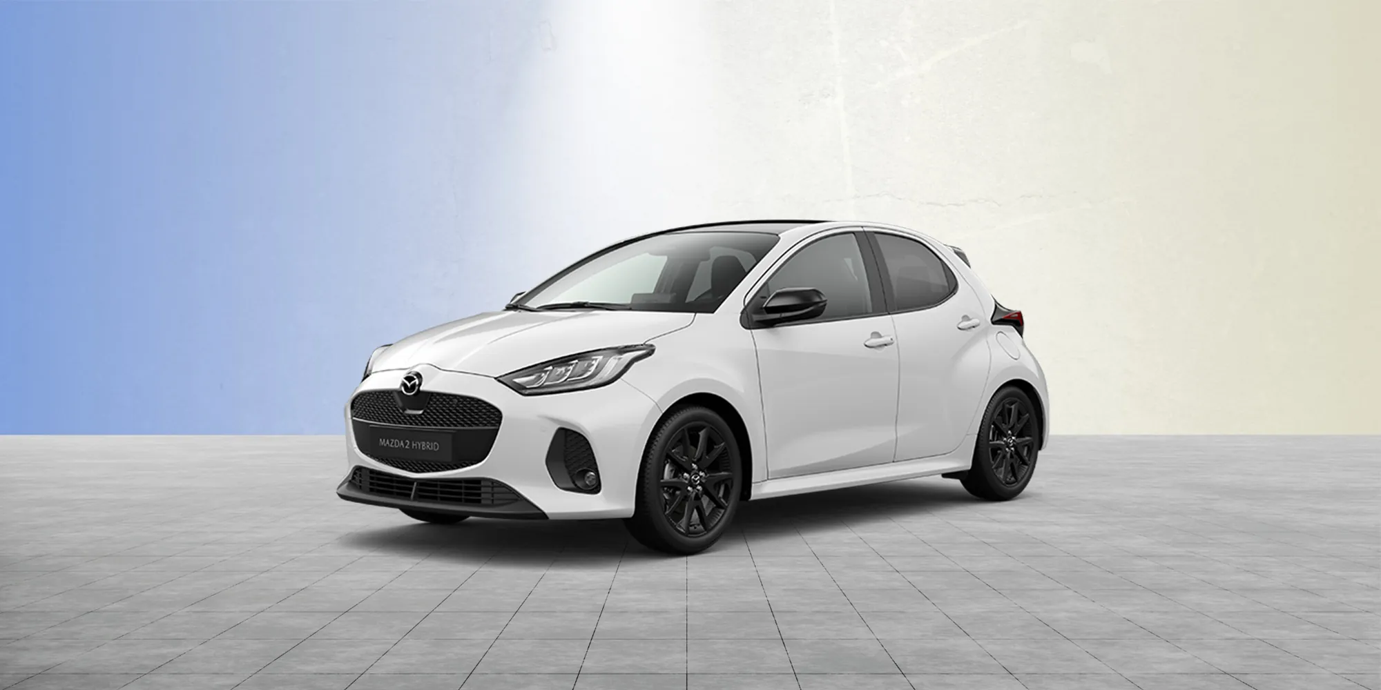 Mazda2 Hybrid Ansicht von vorne links