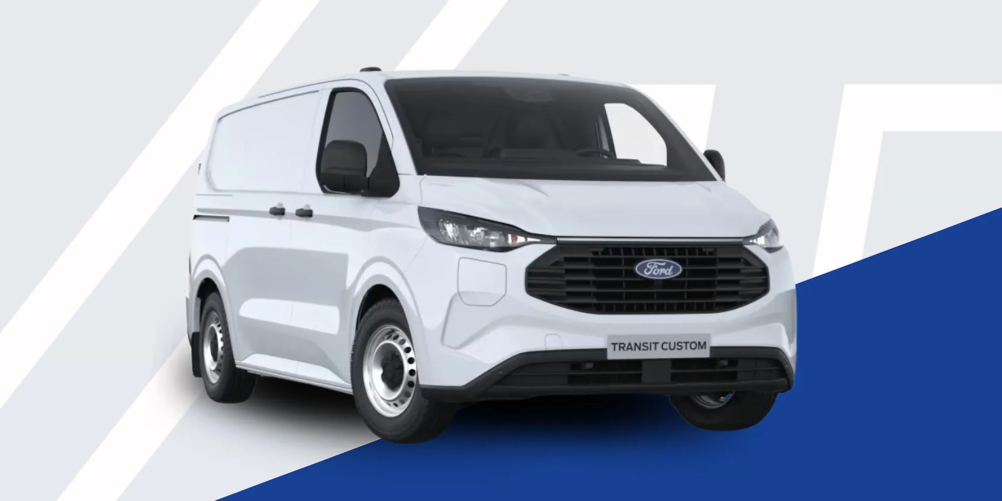 Foto von Ford Transit Custom Plug-In Trend seitlich vorne
