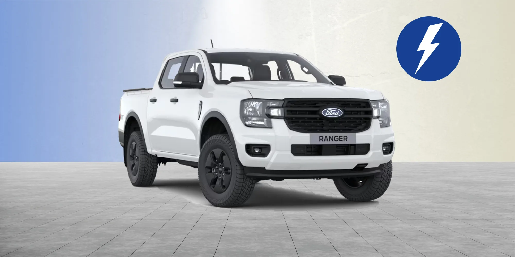Ford Ranger XLT Doppelkabine PHEV Ansicht von vorne rechts