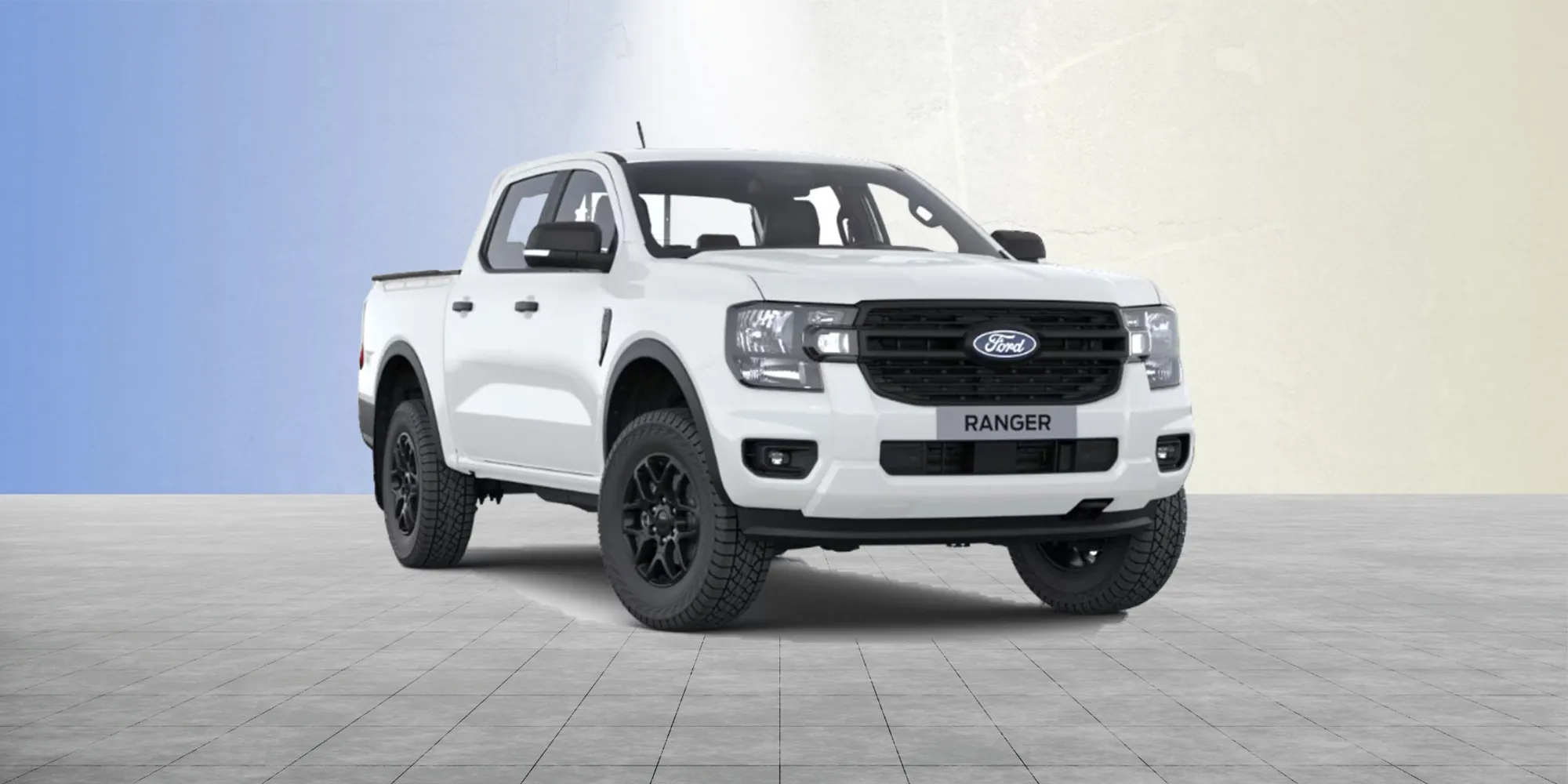 Ford Ranger XLT Doppelkabine Ansicht von vorne rechts