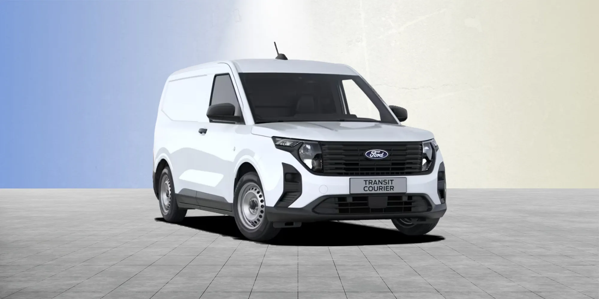 Ford Transit Courier Ansicht von vorne rechts