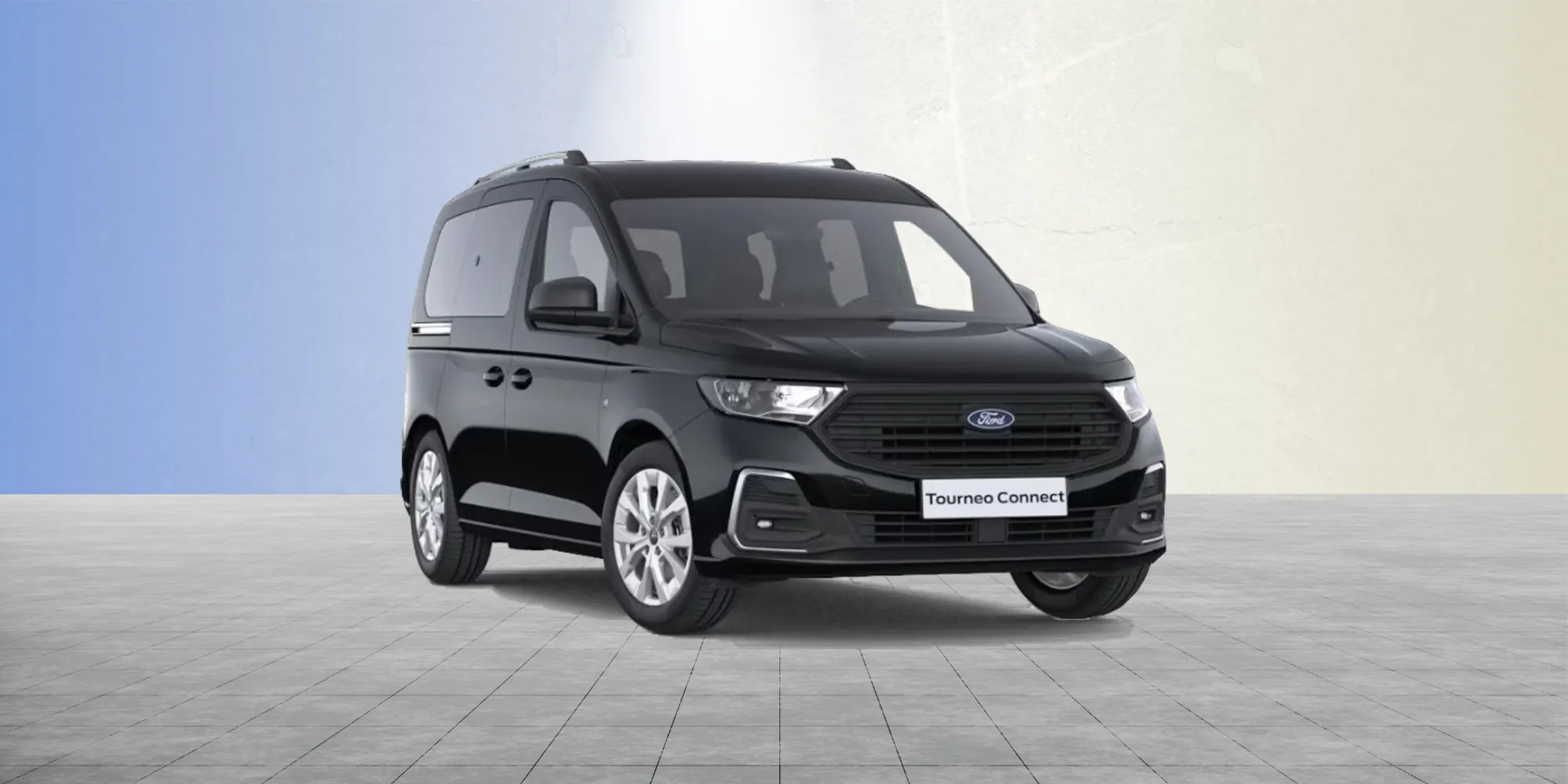 Ford Tourneo Connect Titanium Ansicht von vorne rechts